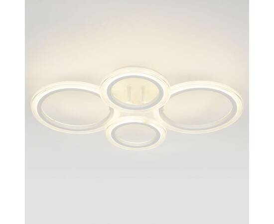 Потолочный светильник Эра Модерн Ring CLL-1-59W 3K-6,5K RC WH, изображение 5