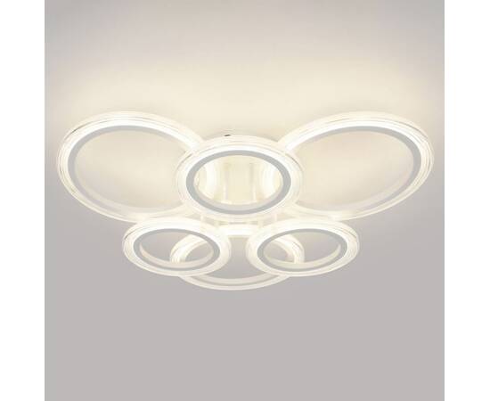 Потолочный светильник Эра Модерн Ring CLL-1-90W 3K-6,5K RC WH, изображение 5
