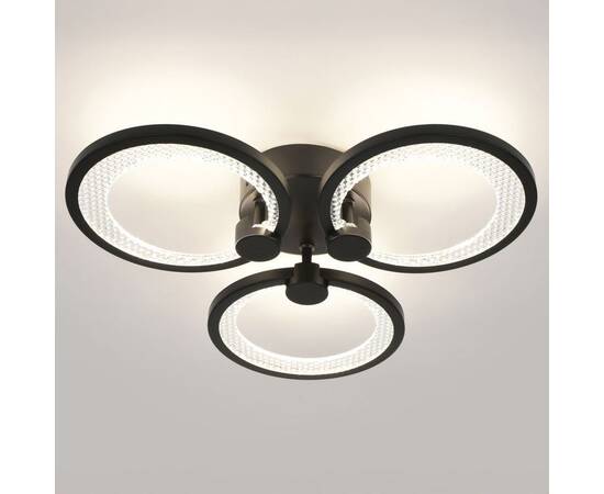 Потолочный светильник Эра Модерн Odry CLL-1-46W 3K-6,5K RC BK, изображение 2