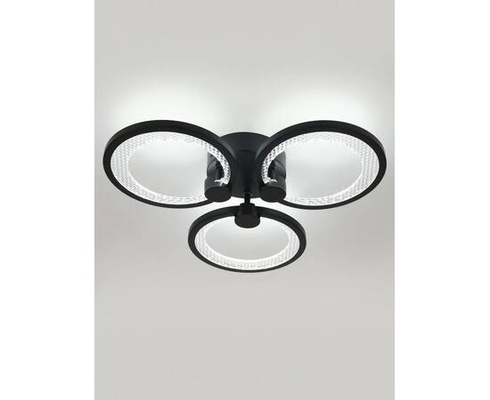 Потолочный светильник Эра Модерн Odry CLL-1-46W 3K-6,5K RC BK, изображение 8