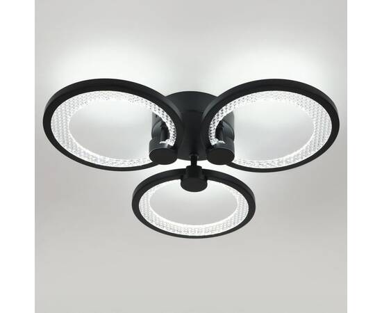 Потолочный светильник Эра Модерн Odry CLL-1-46W 3K-6,5K RC BK, изображение 9