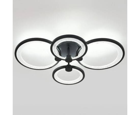 Потолочный светильник Эра Модерн Odry CLL-1-78W 3K-6,5K RC BK, изображение 6