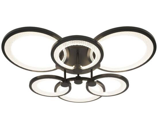 Потолочный светильник Эра Модерн Odry CLL-1-117W 3K-6,5K RC BK