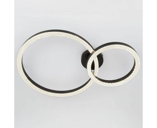 Потолочный светильник Эра Модерн Bloom CLL-1-78W 3K-6K RC BK, изображение 3