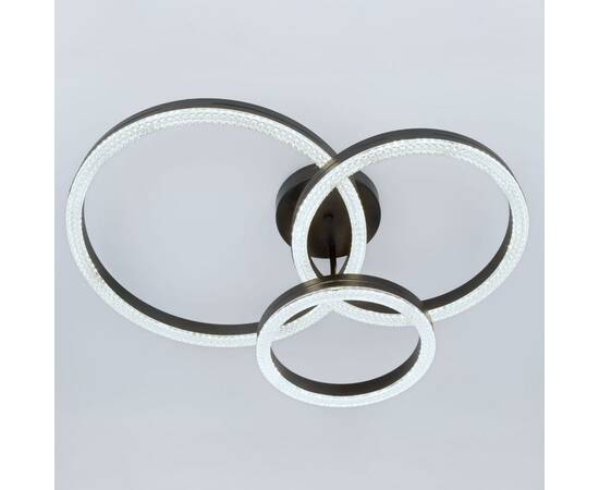 Потолочный светильник Эра Модерн Bloom CLL-1-110W 3K-6K RC BK, изображение 4