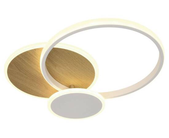 Потолочный светильник Эра Модерн City CLL-1-60-RC WH+Wood