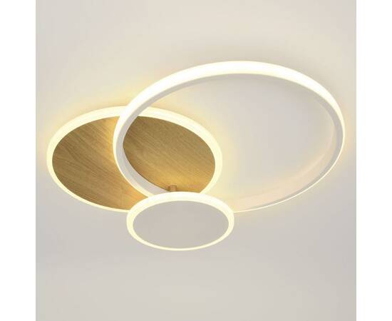 Потолочный светильник Эра Модерн City CLL-1-60-RC WH+Wood, изображение 2