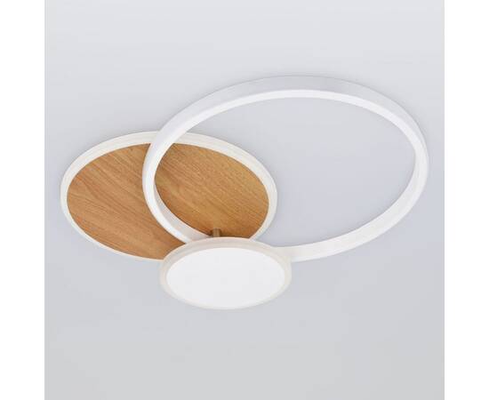 Потолочный светильник Эра Модерн City CLL-1-60-RC WH+Wood, изображение 5