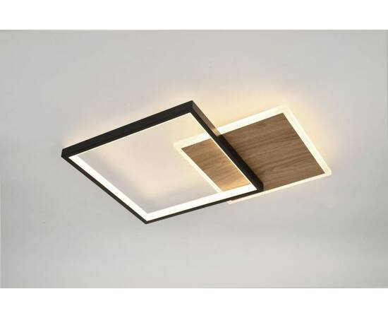 Потолочный светильник Эра Модерн Ferre CLL-1-60-RC BK+Wood, изображение 3