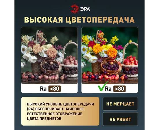 Потолочный светильник Эра Классик без ДУ SPB-6 WH 70W-5K Slim Sparkle, изображение 7