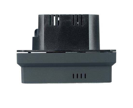 Терморегулятор Wi-Fi (механизм) Stekker Эмили RSW00-5119-05 250В 3500Вт черный уголь, soft touch 503, изображение 3