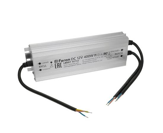 Трансформатор Feron 400W IP67, изображение 2