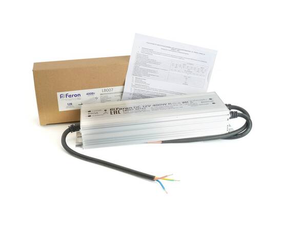 Трансформатор Feron 400W IP67, изображение 7