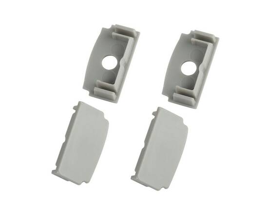 Набор заглушек Эра 6114-3 для профиля 6114 2шт глухие 2шт с отверстием