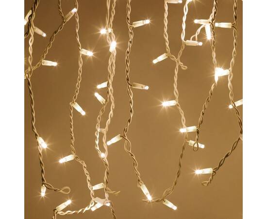 Гирлянда занавес Эра ERAPS-SP1 тёплый белый свет 600 LED