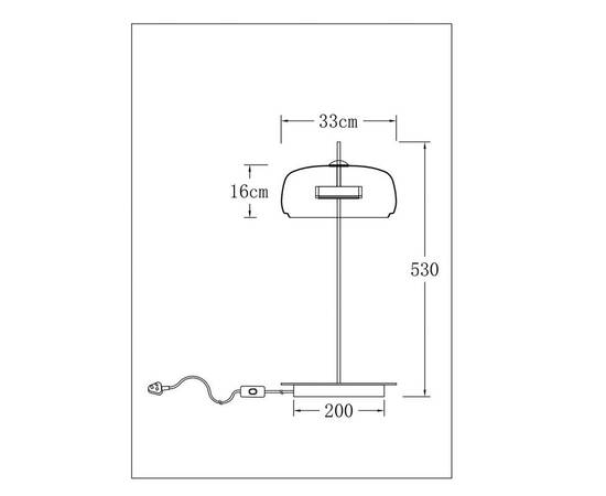 Настольная лампа Arte Lamp Padova A2404LT-1AM, изображение 2