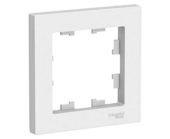 Рамка 1 пост Systeme Electric ATLASDESIGN, белый