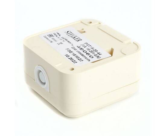 Розетка 2P Stekker Брест с крышкой слоновая кость PST16-20-44 49060, изображение 2