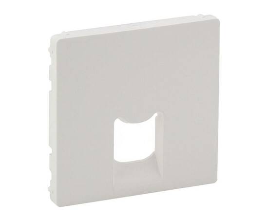 Лицевая панель Legrand Valena Life розетки телефонной RJ-11/Ethernet RJ-45 белая 755410
