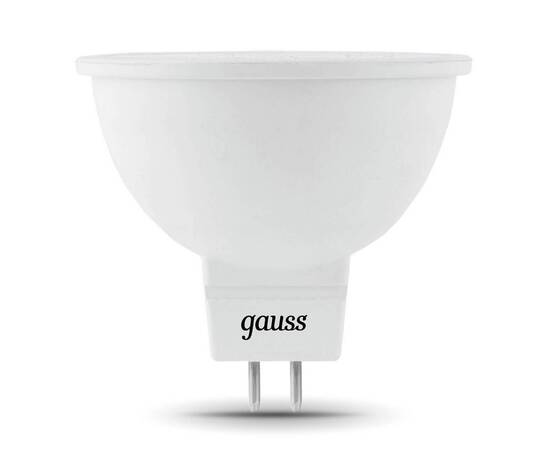 Лампа светодиодная Gauss GU5.3 5W 4100K 201505205