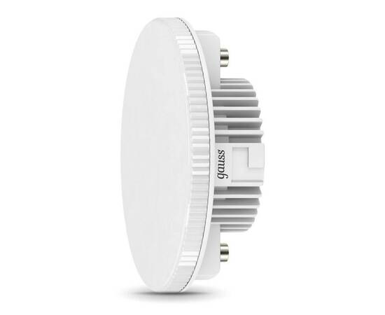 Лампа светодиодная Gauss GX53 6W 4100K матовая 108008206