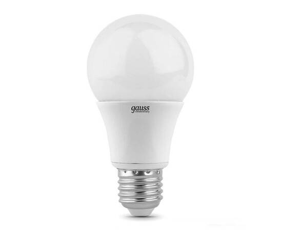 Лампа светодиодная Gauss E27 7W 4100K матовая 23227A