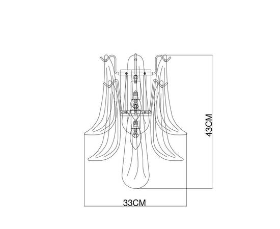 Бра Arte Lamp Maya A4072AP-2GO, изображение 2