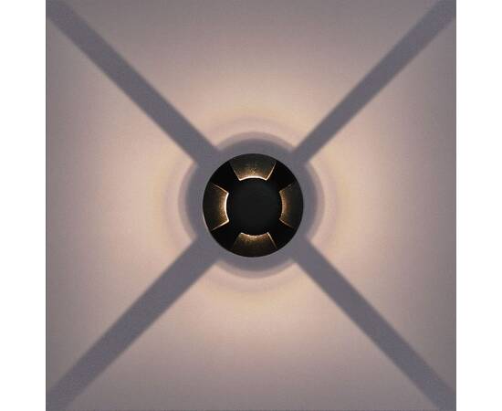 Ландшафтный светодиодный светильник Arte Lamp Piazza A3221IN-4BK, изображение 3