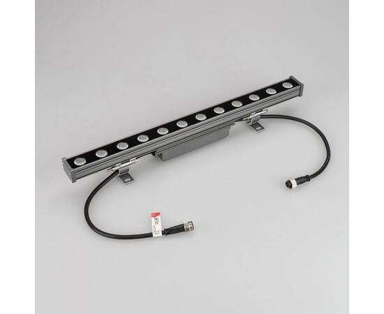 Линейный светодиодный прожектор Arlight AR-LINE-500-12W Warm3000 (GR, 15 deg, 230V) 042176, изображение 2