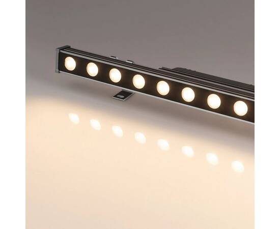 Линейный светодиодный прожектор Arlight AR-LINE-500-12W Warm3000 (GR, 15 deg, 230V) 042176, изображение 3