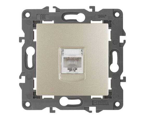 Розетка RJ45 ЭРА Elegance 14-3107-04 Б0034305