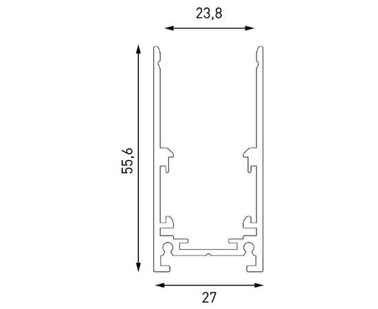 Шинопровод накладной Lumker SY-LINK-20S1-2.5-BL 019270, изображение 3
