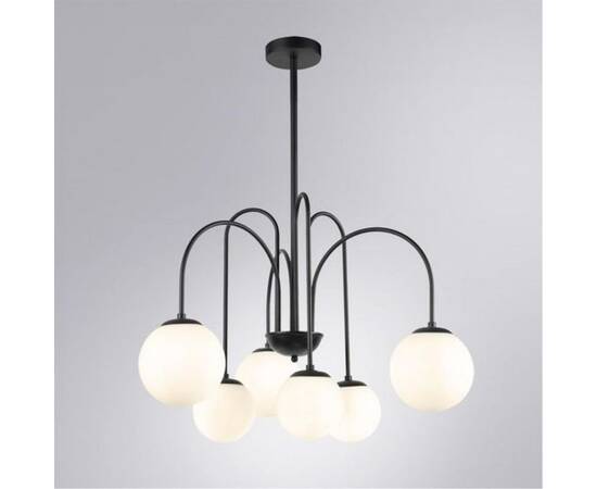 Подвесная люстра Arte Lamp Mebsuta A1675LM-6BK, изображение 3