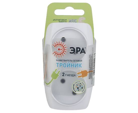 Разветвитель электрический Эра SP-2-W C0045520, изображение 4