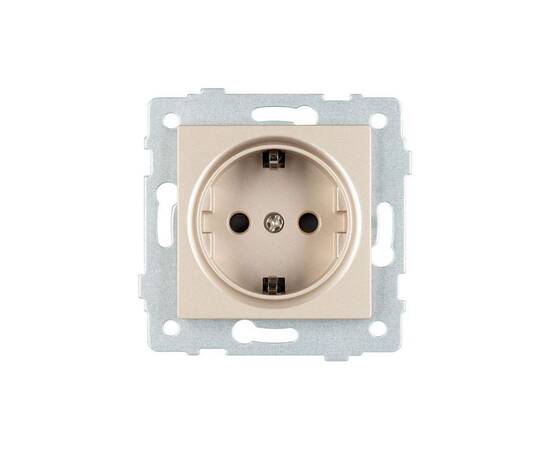 Механизм электрической розетки Arlight SCT-MEU1-PL-GD-V (250V, 16A) 049817, изображение 3