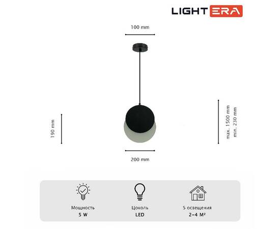 Подвесной светильник Lightera Como LE134L-20B, изображение 11