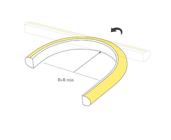 Светодиодная герметичная лента Arlight DMX MOONLIGHT-TOP-B84-16x15mm 24V RGB-PX7 360deg (18 W/m, IP6, изображение 2