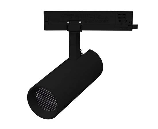 Трековый трехфазный светильник Arlight LGD-GERA-4TR-R74-20W Warm3000 (BK, 15 deg, 230V) 055172, изображение 2
