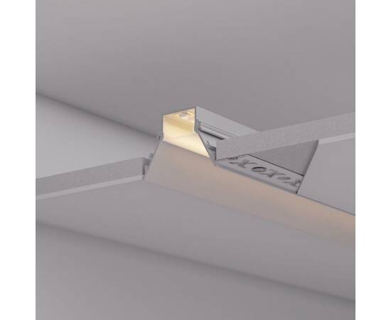 Алюминиевый профиль Arlight COMFORT21-V-FANTOM-2000 WHITE 052543, изображение 4