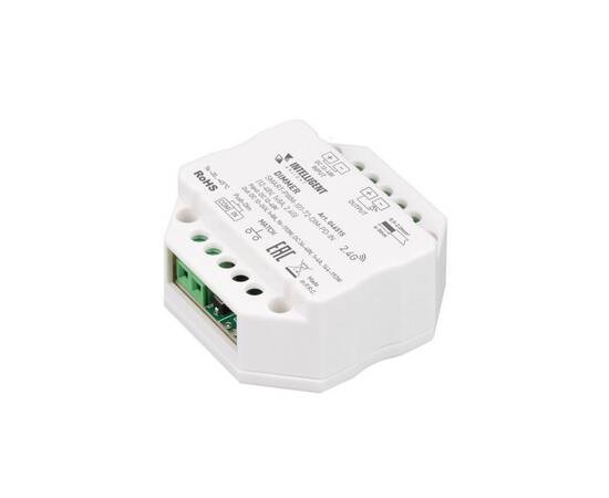Диммер Arlight SMART-PWM-101-72-DIM-PD-IN (12-48V, 1x8A, 2.4G) 046515