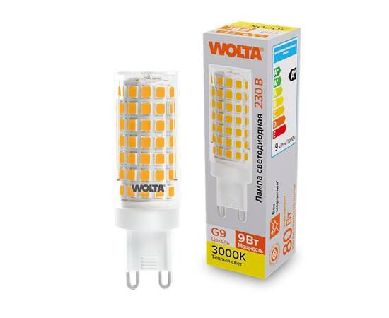 Светодиодная лампа WOLTA 9Вт 3000K G9 кукуруза матовая WSTD-JCD-9W3KG9-C