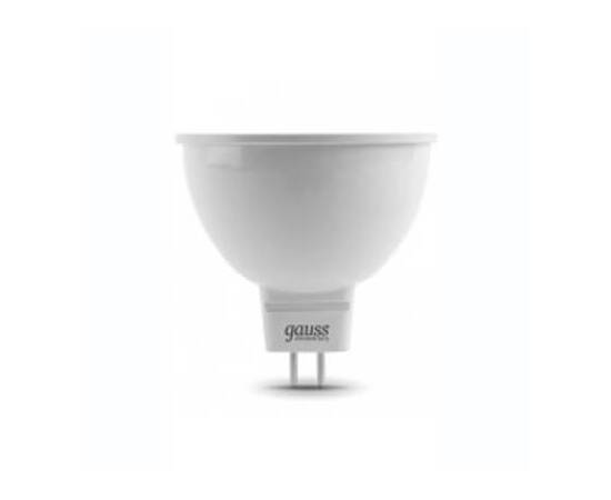 Лампа светодиодная Gauss GU5.3 7W 6500K матовая 13537