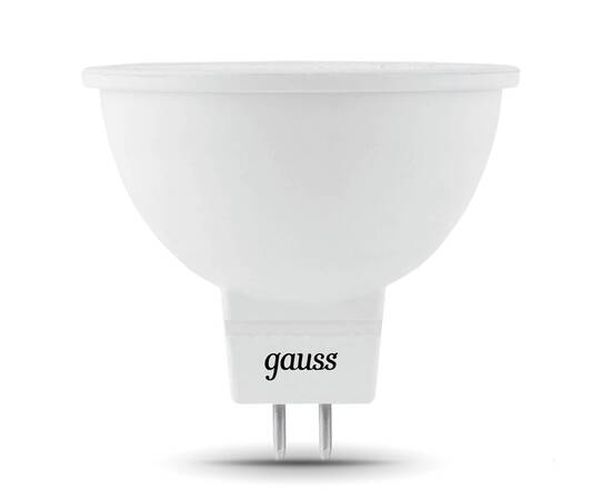 Лампа светодиодная Gauss GU5.3 7W 4100K матовая 101505207