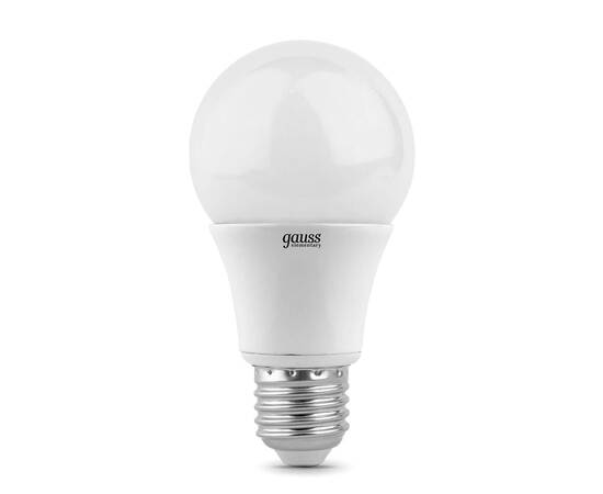 Лампа светодиодная Gauss E27 7W 3000K матовая 23217A