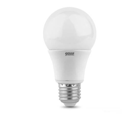 Лампа светодиодная Gauss E27 7W 4100K матовая 23227A