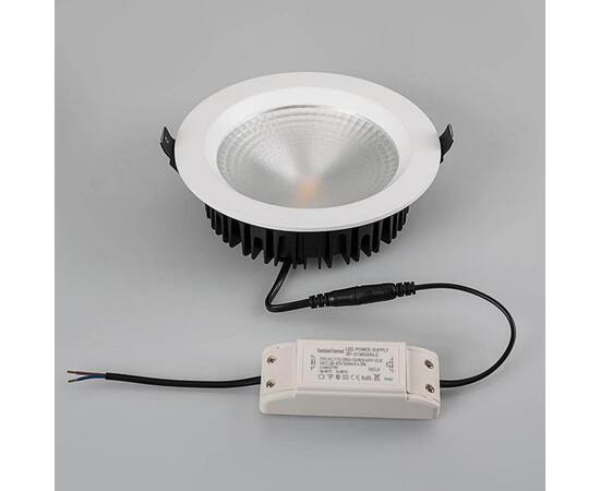 Встраиваемый светодиодный светильник Arlight LTD-187WH-Frost-21W Day White 110deg 021496, изображение 4
