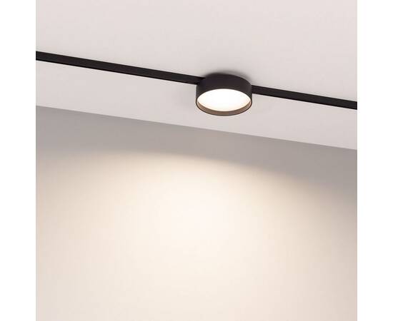 Трековый магнитный светильник Arlight MAG-MICROCOSM-RONDO-R113-12W Warm2700 (BK, 100 deg, 24V) 05547, изображение 2