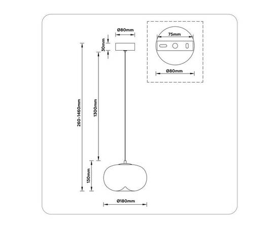 Подвесной светильник Ambrella Light High Light Modern LH11082, изображение 7