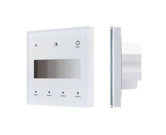 Сенсорная панель Arlight SMART-DALI-301-11-1G-4SC-DIM-IN White (BUS/24V, Touch, 2.4G) 046549