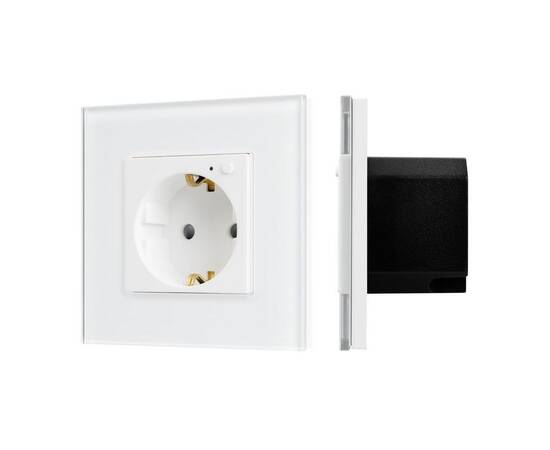 Розетка электрическая с Zigbee управлением Arlight SCT-OMALI-EUZB1-PL-WH (240V, 16A, Zigbee) 050215